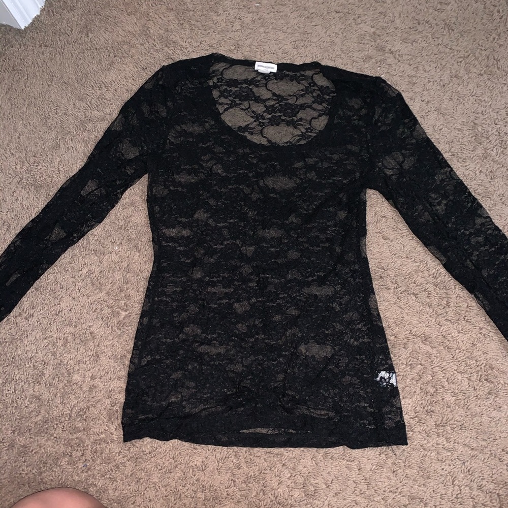 Lace long sleeve
